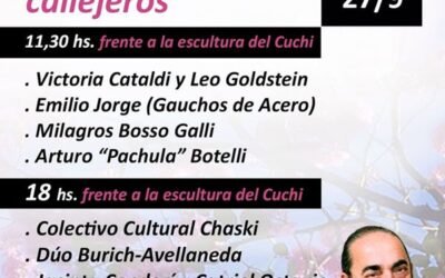 Conciertos callejeros en el mes del Cuchi